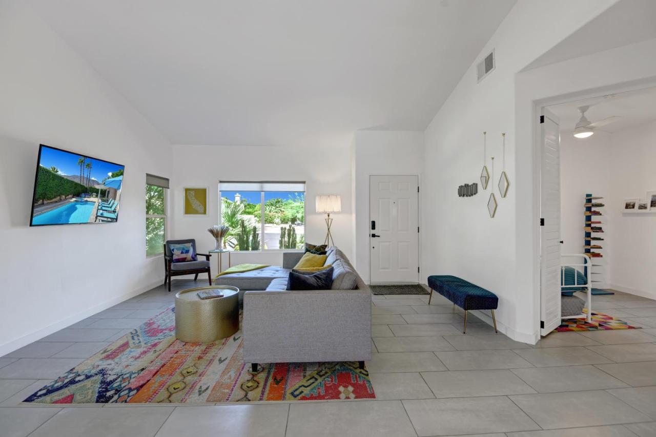 Private Oasis Palm Springs Mountain Views 5 Min To Downtown Villa Exterior photo