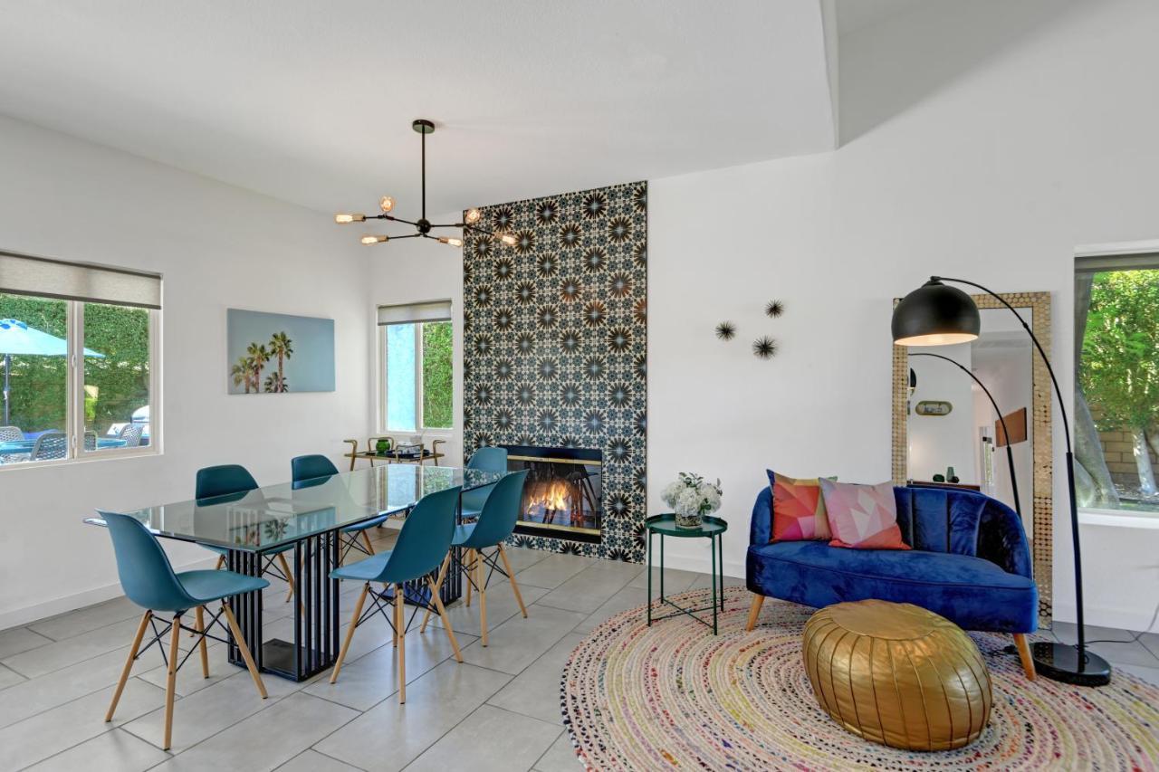 Private Oasis Palm Springs Mountain Views 5 Min To Downtown Villa Exterior photo